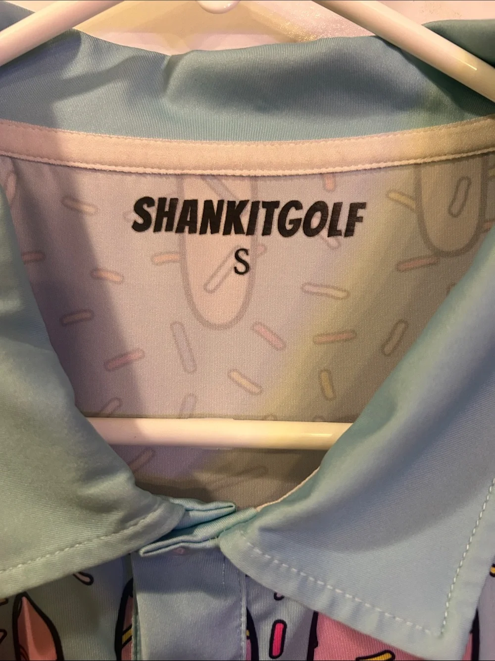 Kids' Pastel Drip Polo in Blue, Pink & Cream